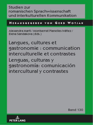 cover image of Langues, cultures et gastronomie